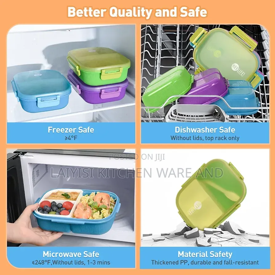 3-piece Kids Water Bottle Lunch Box Set – Fun Durable School-ready
