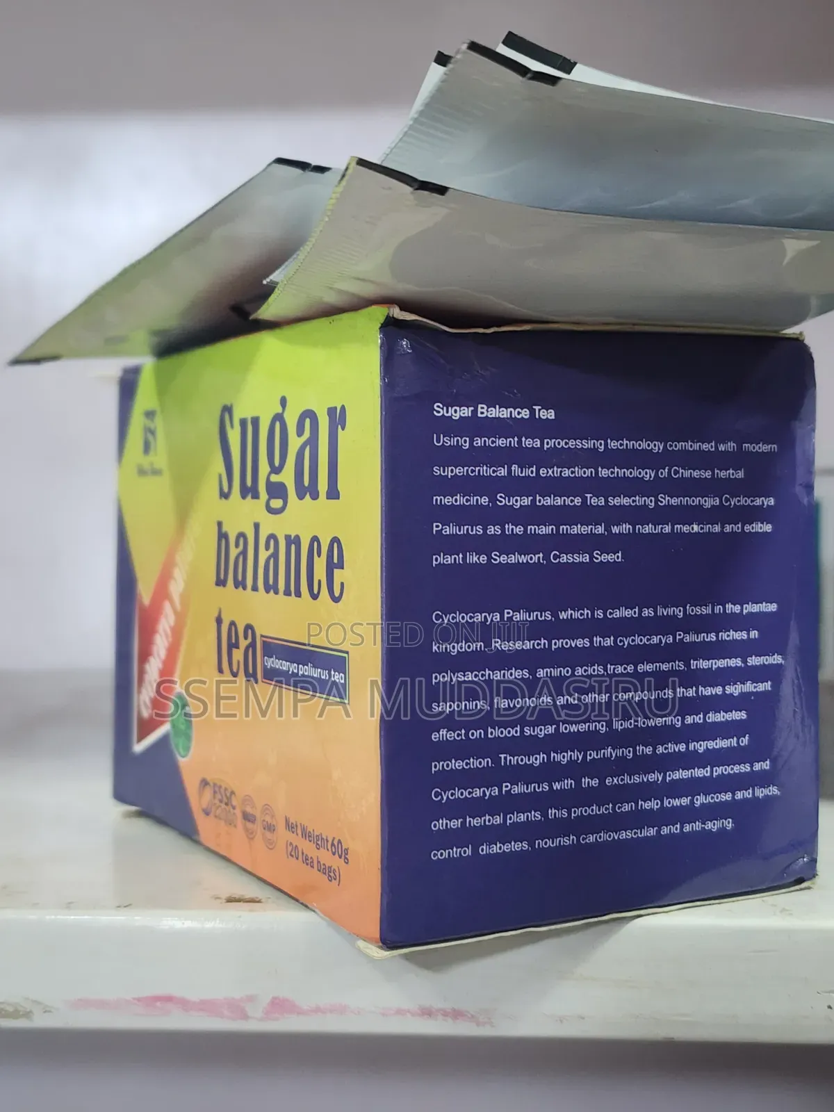 Sugar Balance Tea,2o Tea Bags