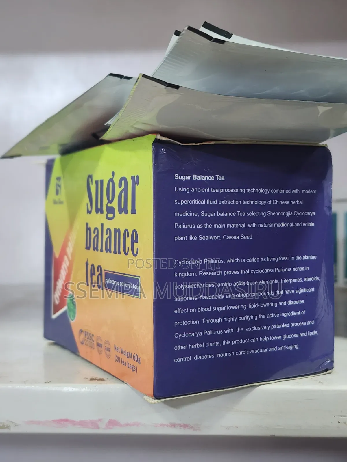 Sugar Balance Tea,2o Tea Bags