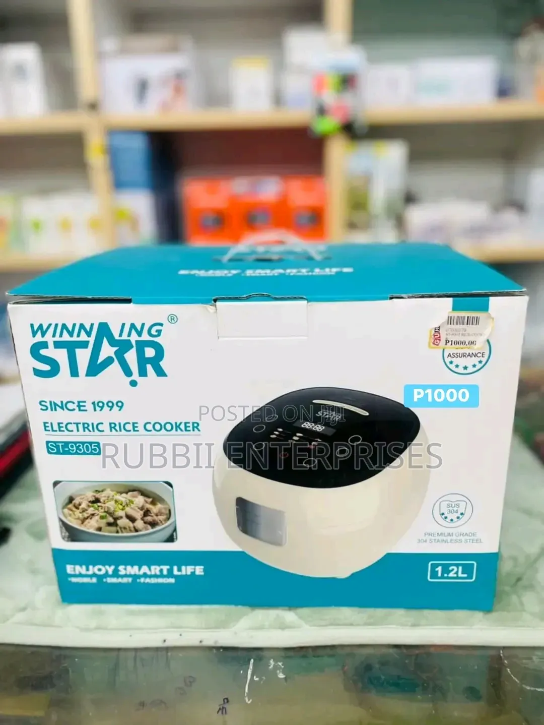 Winning Star St-9305 Electric Rice Cooker ~ 1.2l