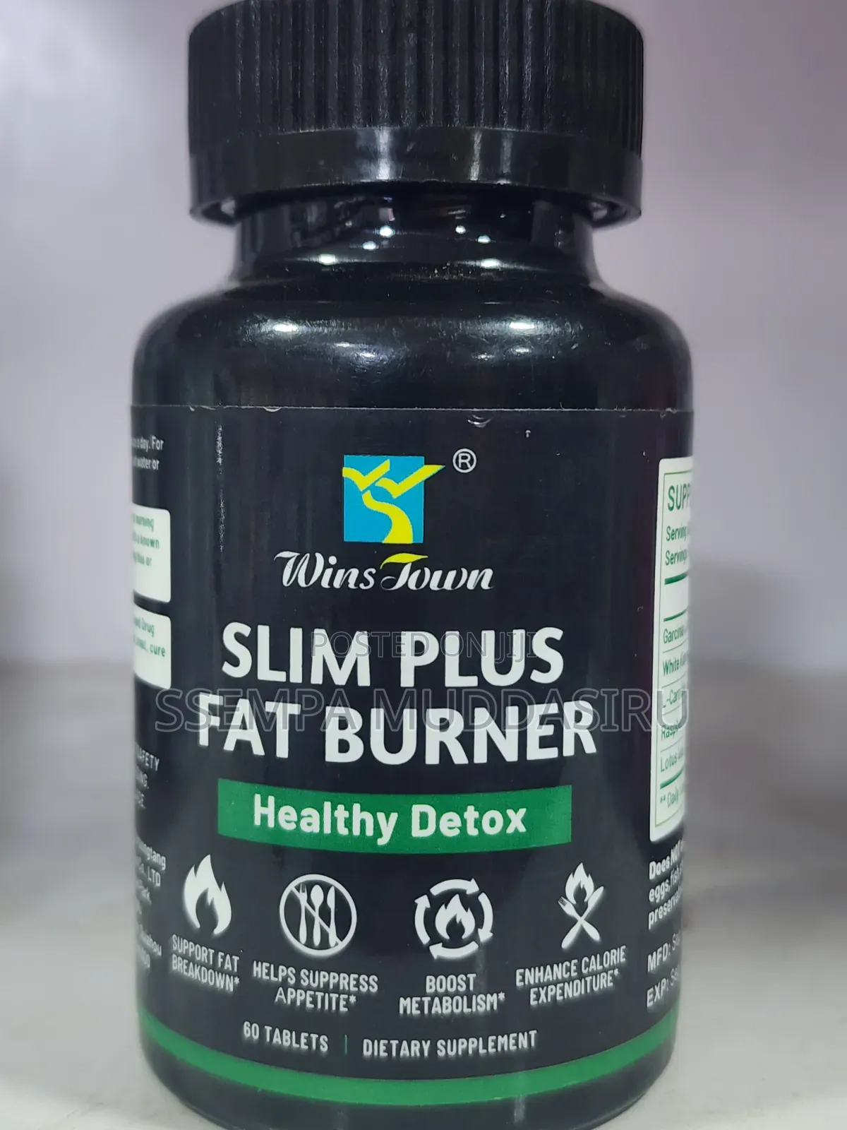 Slim Plus Fat Burner 60 Tablets Dietry Supplement