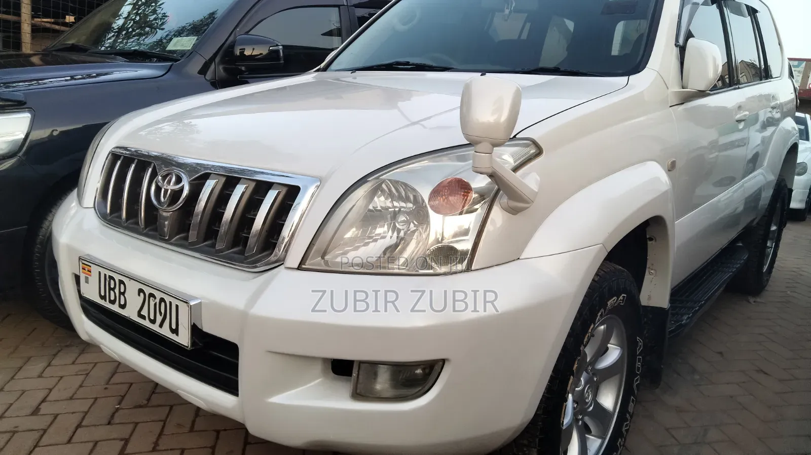 Toyota Land Cruiser Prado 2004 White