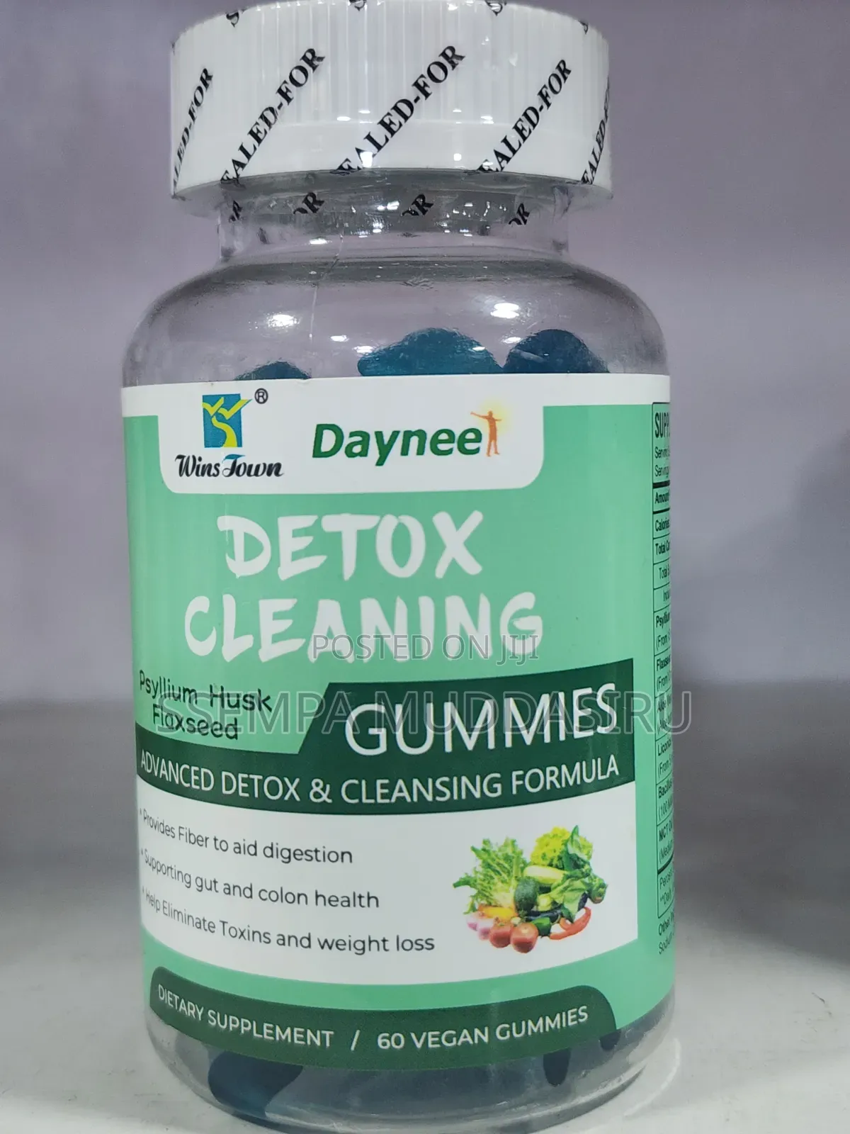 Detox Cleaning Gummies, 6o Gummies, Dietry Supplement