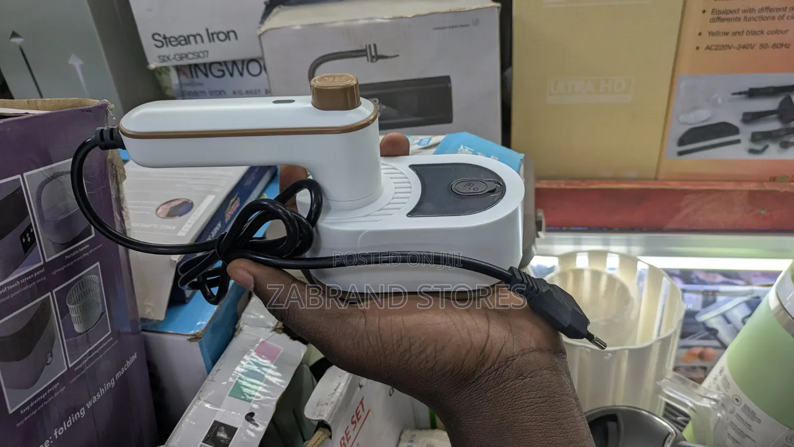 Portable Foldable Steam Travel Flat Iron