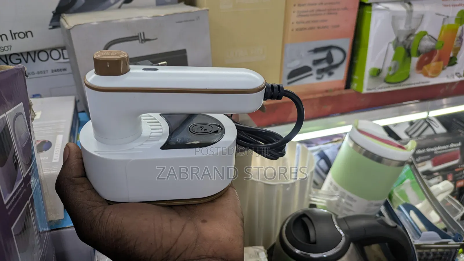 Portable Foldable Steam Travel Flat Iron