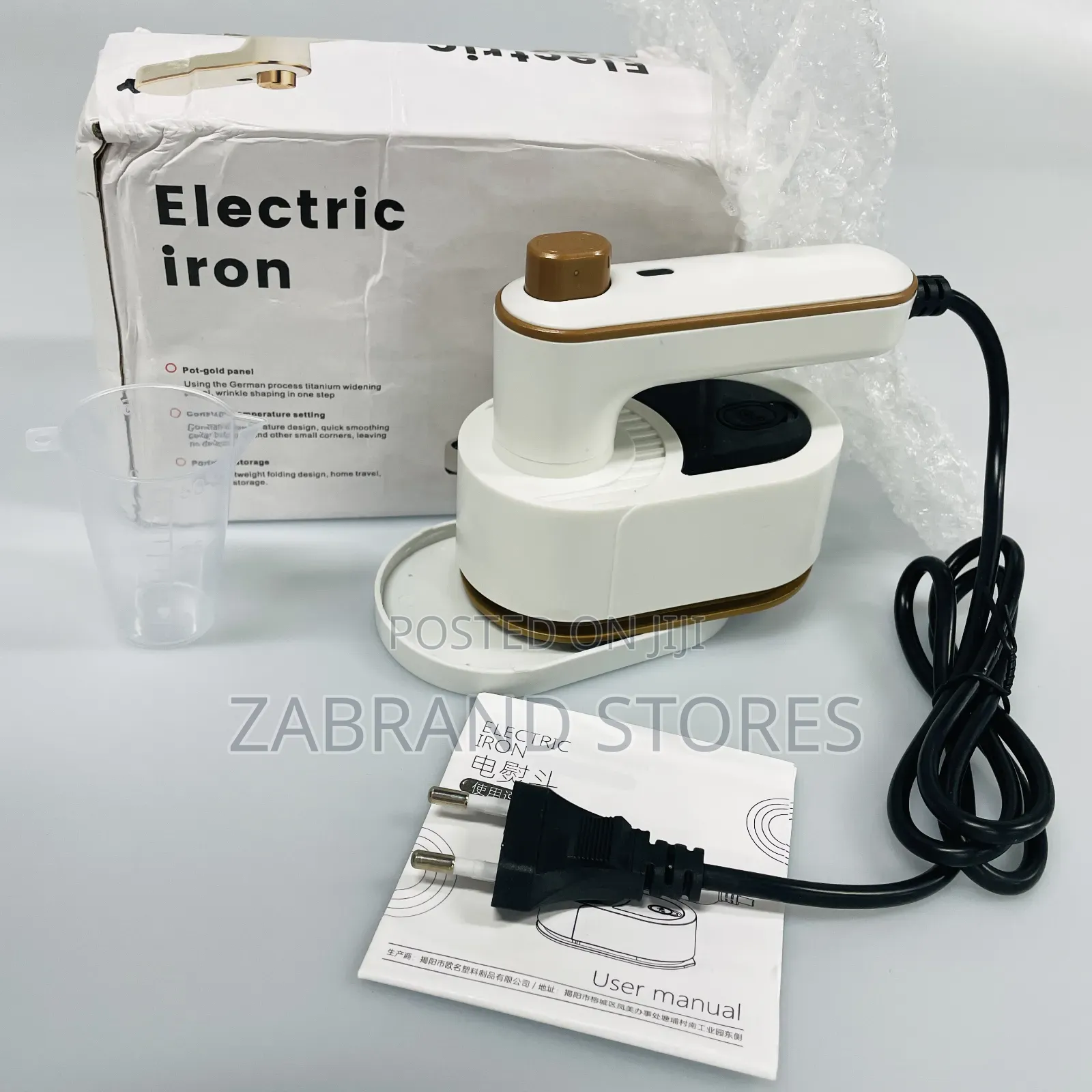 Portable Foldable Steam Travel Flat Iron
