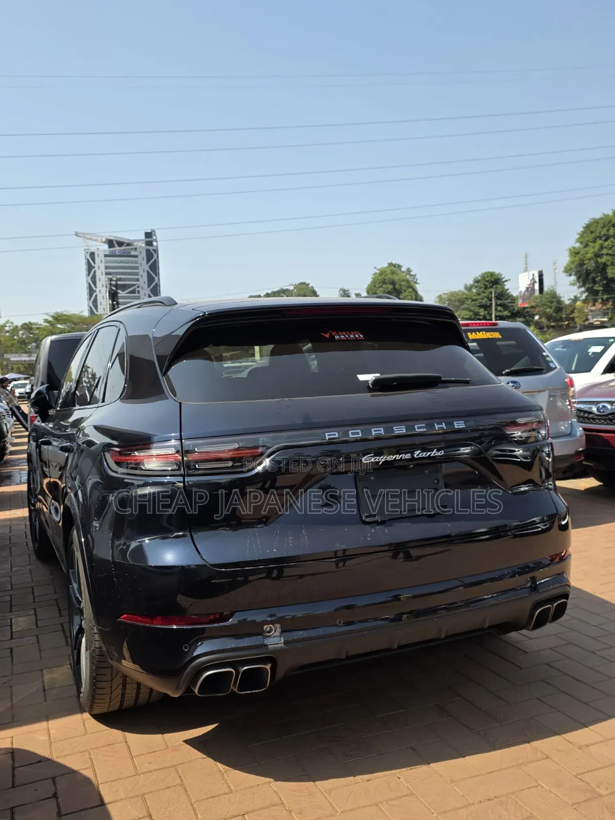 Porsche Cayenne Turbo AWD 2019 Blue