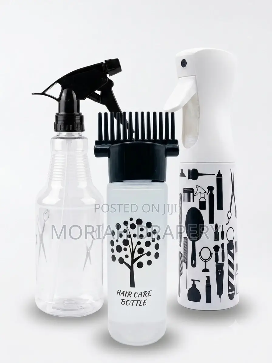 3-in-1 Professional Spray Bottle Kit (Mist + Scissor + Applicator)