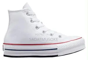 Chuck Taylor All Star Lift Platform High Ps 'White Garnet' Size 31
