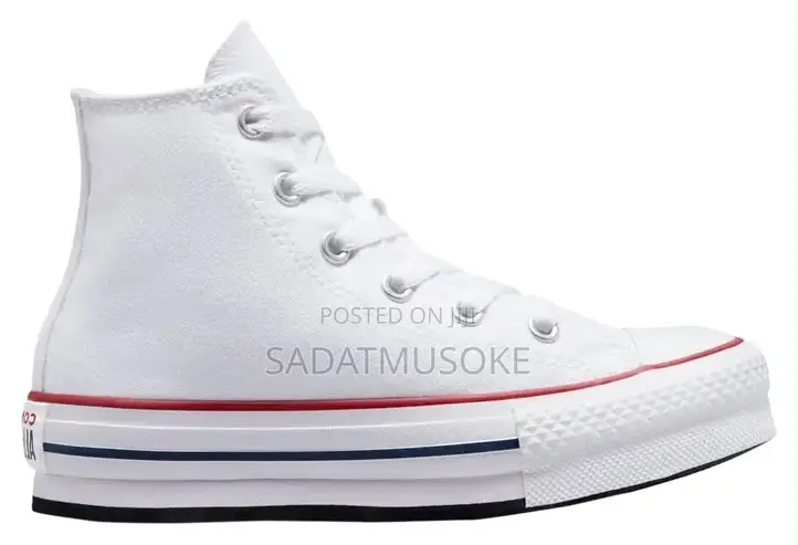 Chuck Taylor All Star Lift Platform High Ps 'White Garnet' Size 31