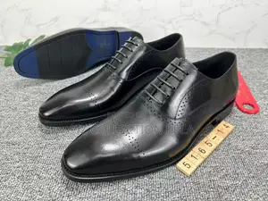 Original Franco Banate Genuine Leather Derby Shoes