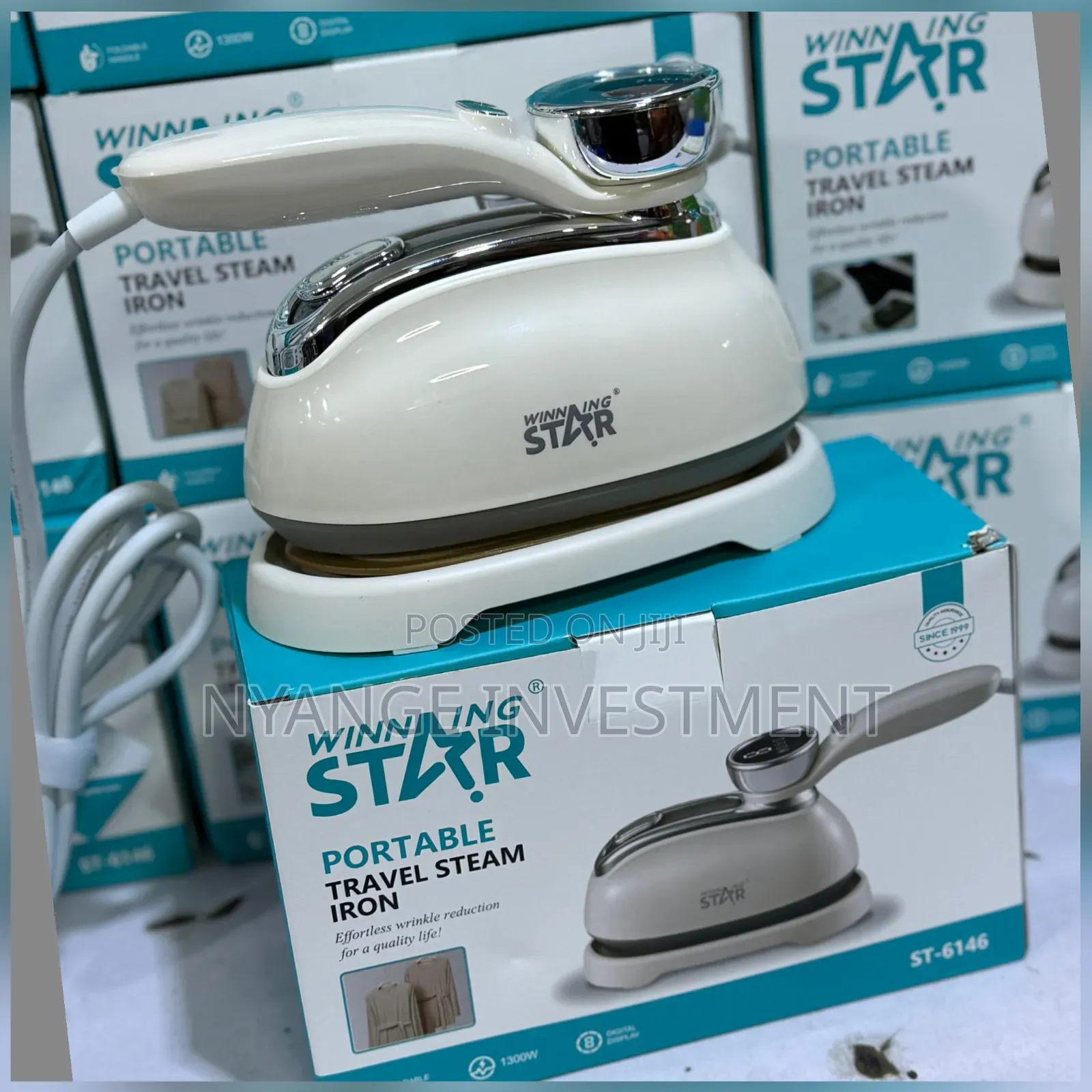 Winning Star Portable Travel Steam Iron, Model St-6146
