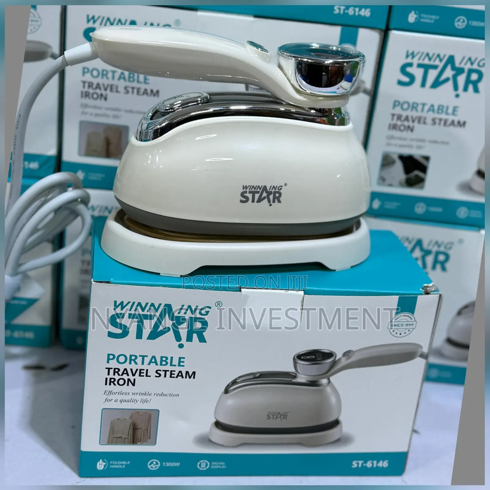 Winning Star Portable Travel Steam Iron, Model St-6146
