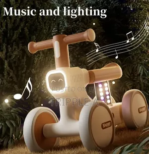 Led Baby Balance Bike With Music