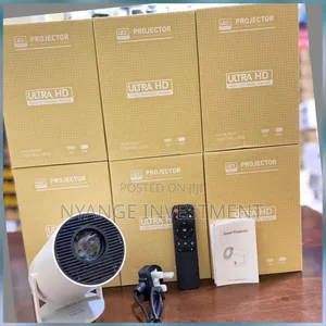 Portable Hy300 Smart Led Projector. Smart Projector