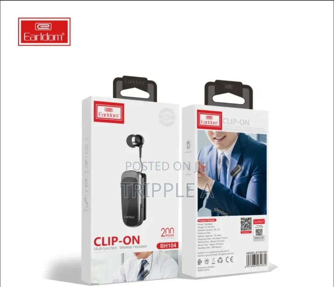 Earldom Clip on Wireless Headsets