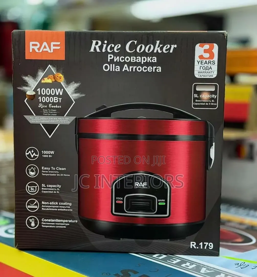 Raf 5l Electric Rice Cooker Model R 179