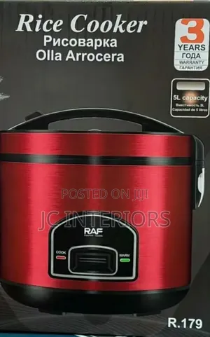 Raf 5l Electric Rice Cooker Model R 179