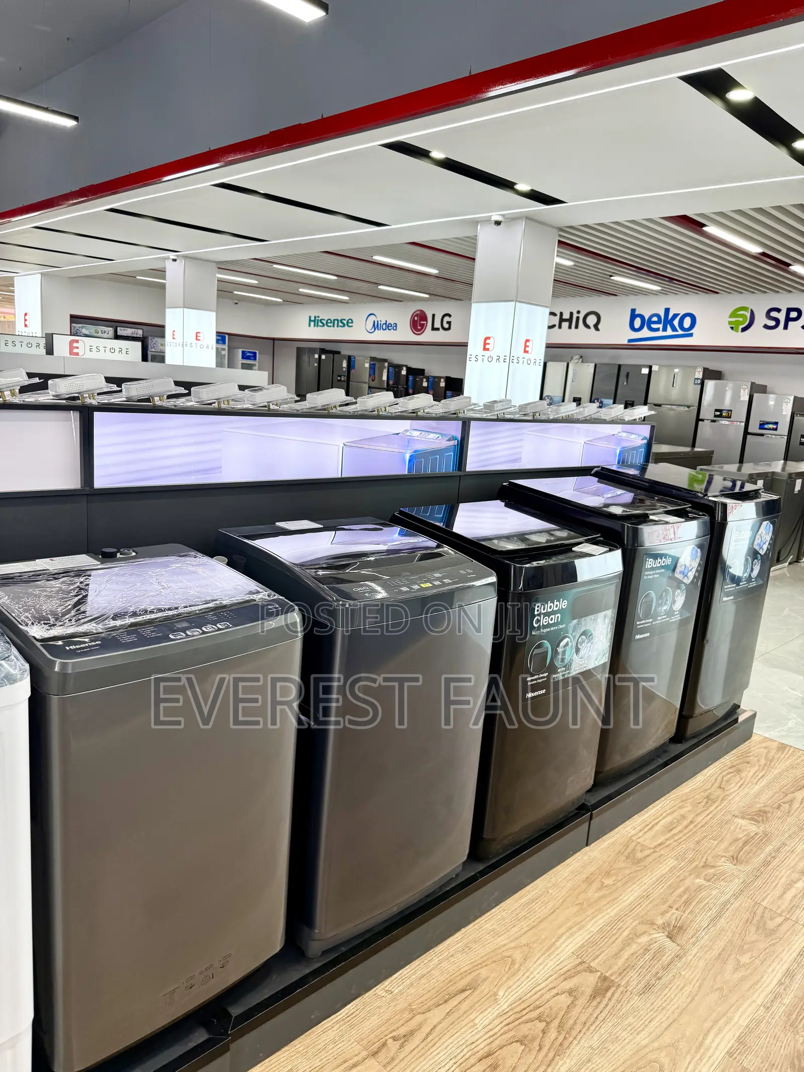 Hisense Top Loading Washung Machines 7 Upwards 256