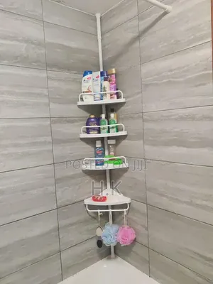 Adjustable Corner Bathroom Shelf Shower Caddy Storage