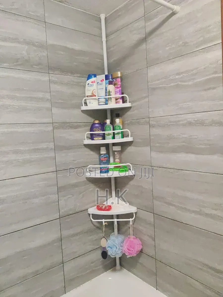 Adjustable Corner Bathroom Shelf Shower Caddy Storage