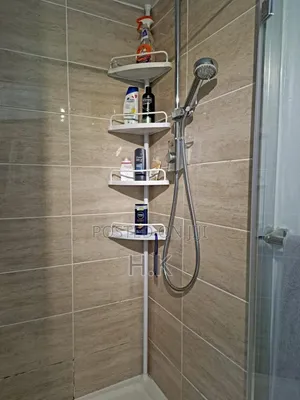 Adjustable Corner Bathroom Shelf Shower Caddy Storage
