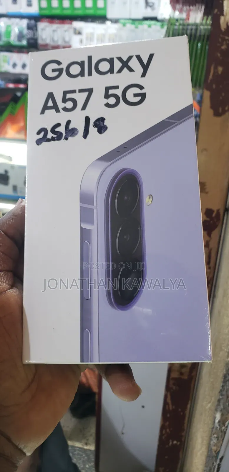 New Samsung Galaxy A57 128 GB Purple