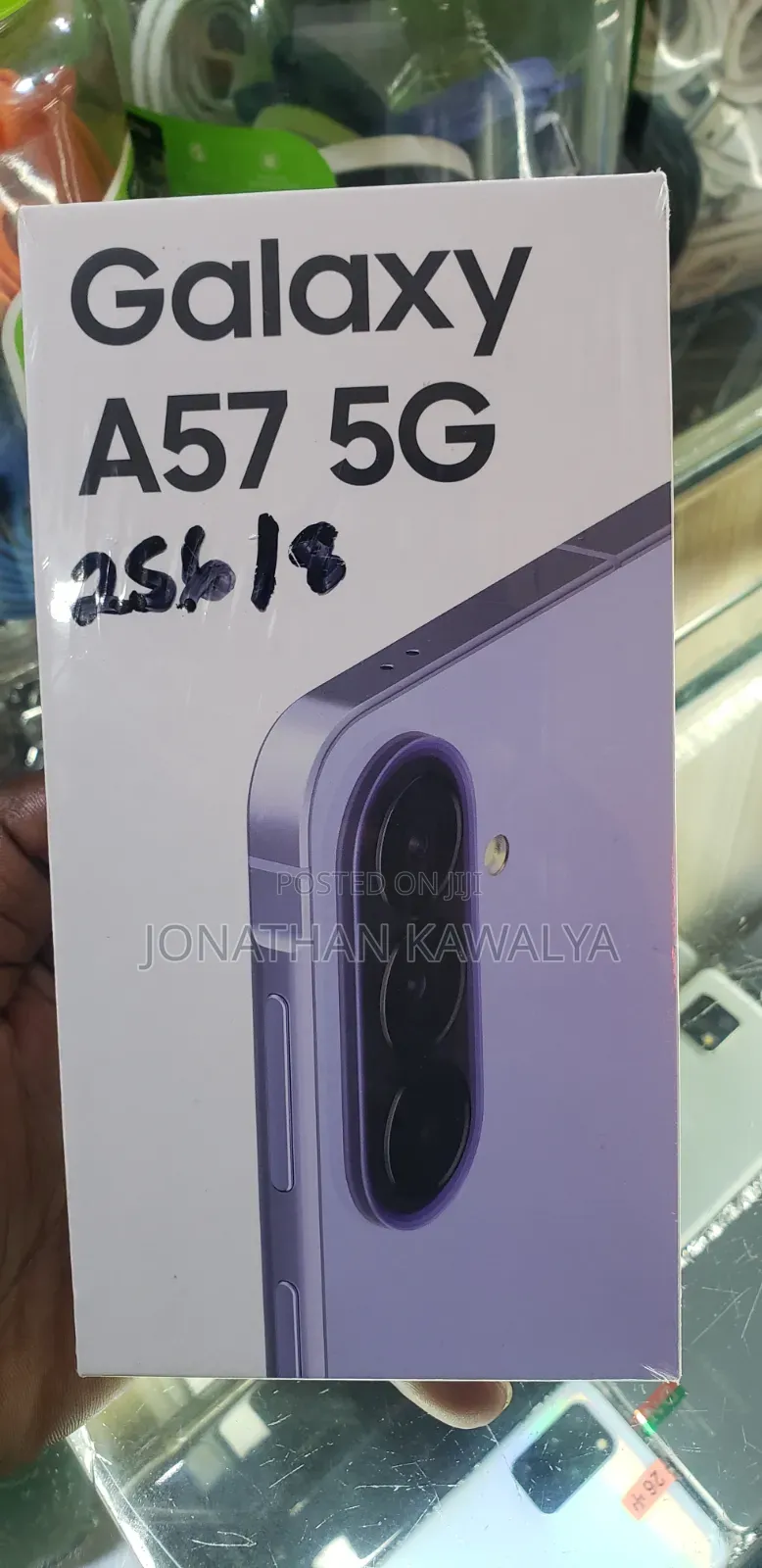 New Samsung Galaxy A57 128 GB Purple