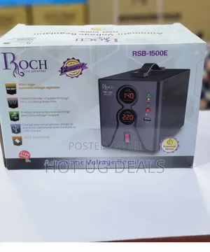 Roch RSB-1500e Automatic Voltage Regulator 1500w - Black