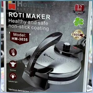 Hoffmans Electronics Roti Maker, Model Hm-3035. Chapatti/Roti Maker