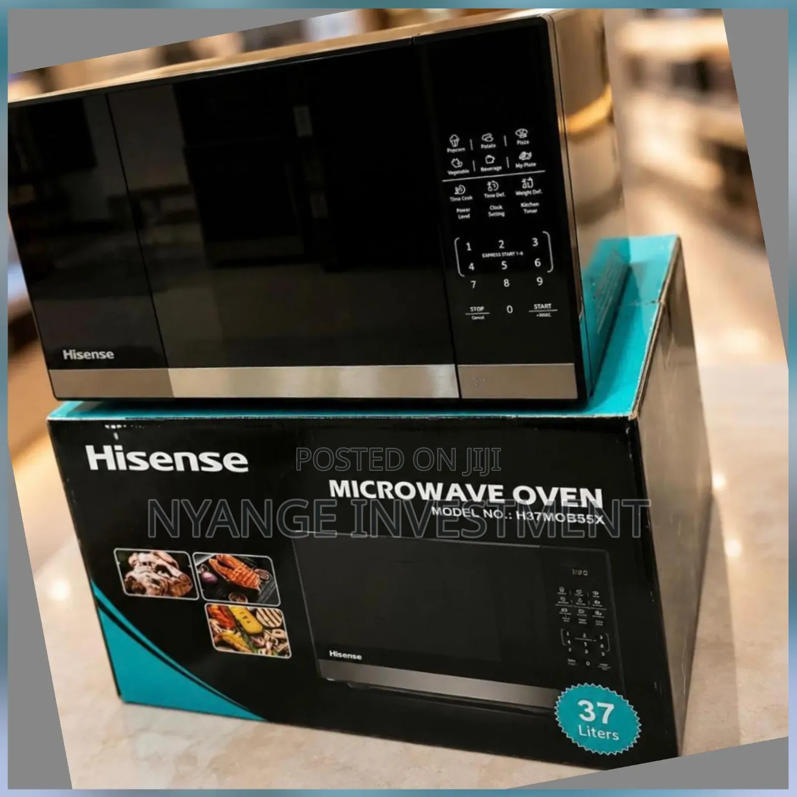 37l Hisense H37mobs5x Digital Microwave Oven