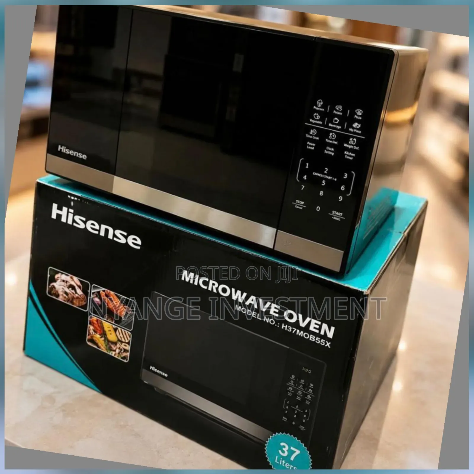 37l Hisense H37mobs5x Digital Microwave Oven