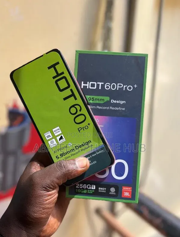 New Infinix Hot 60 Pro+ 256 GB Orange