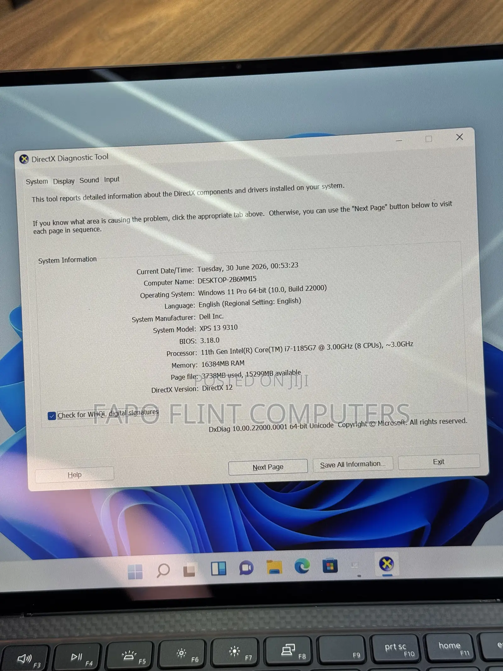 Laptop Dell XPS 13 9310 16GB Intel Core i7 SSD 512GB