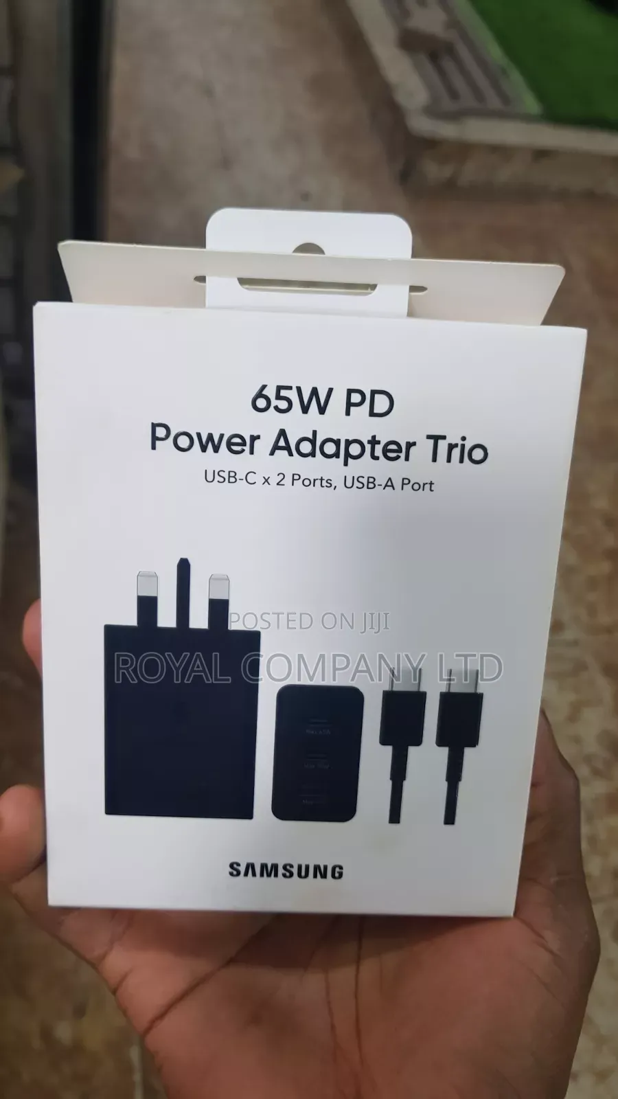 Samsung 65w Charger C-C Cable