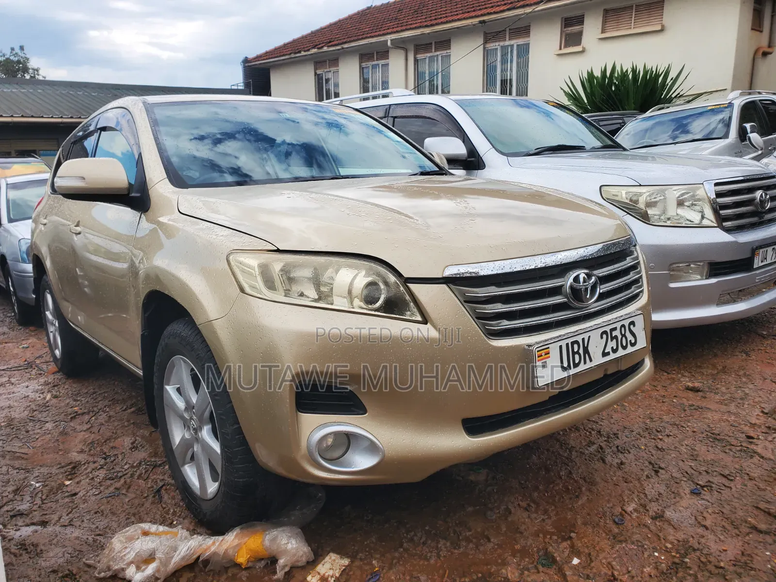 Toyota Vanguard 2010 Gold