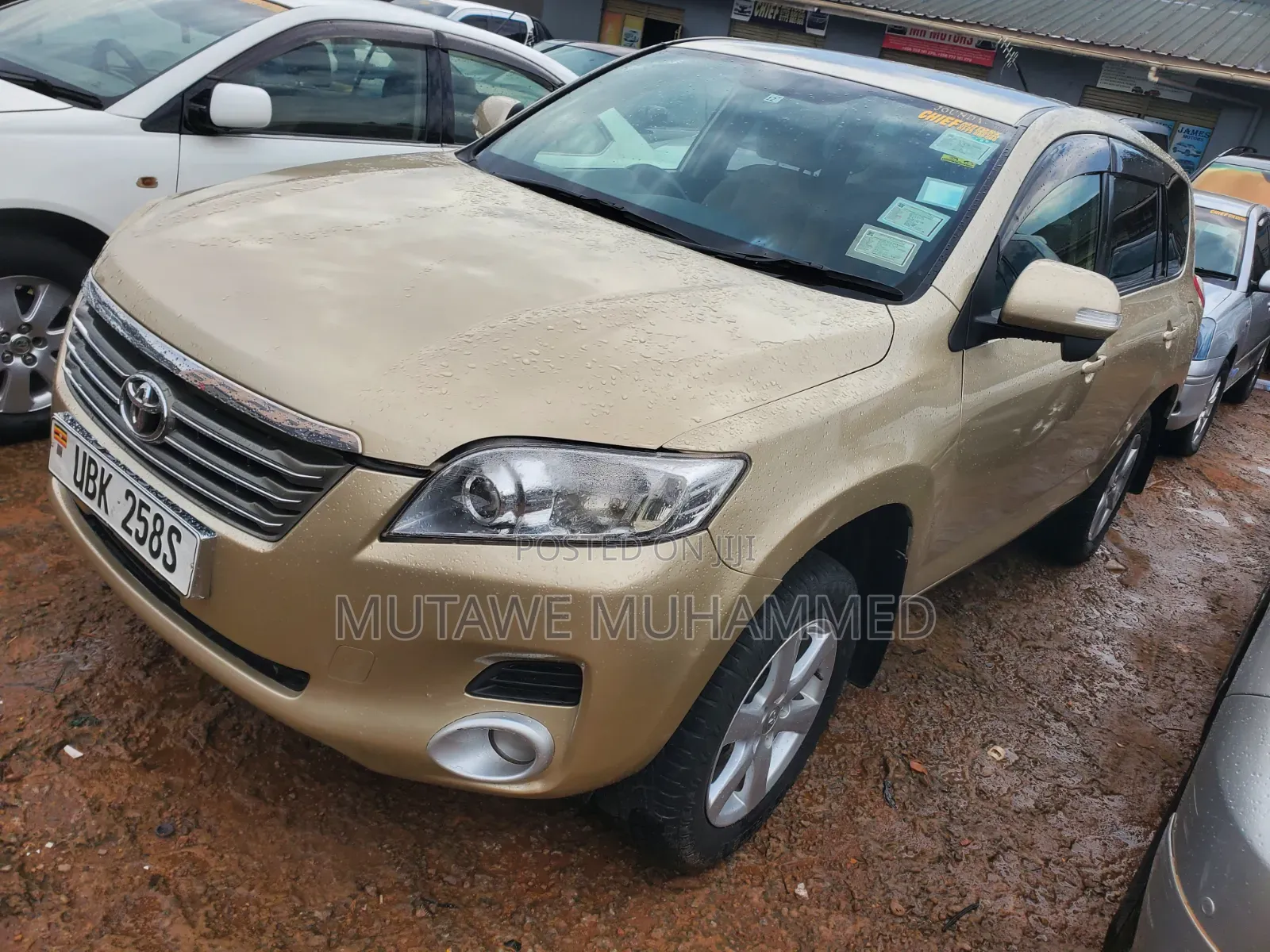 Toyota Vanguard 2010 Gold
