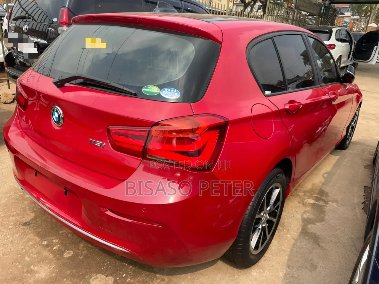 BMW 116i 2014 Red