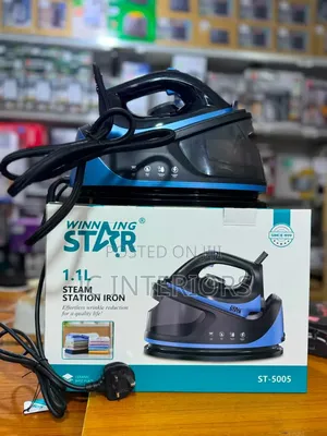 Winning Star Steam Station Iron 1.1l / Model St 5005 / Ceramic Base
