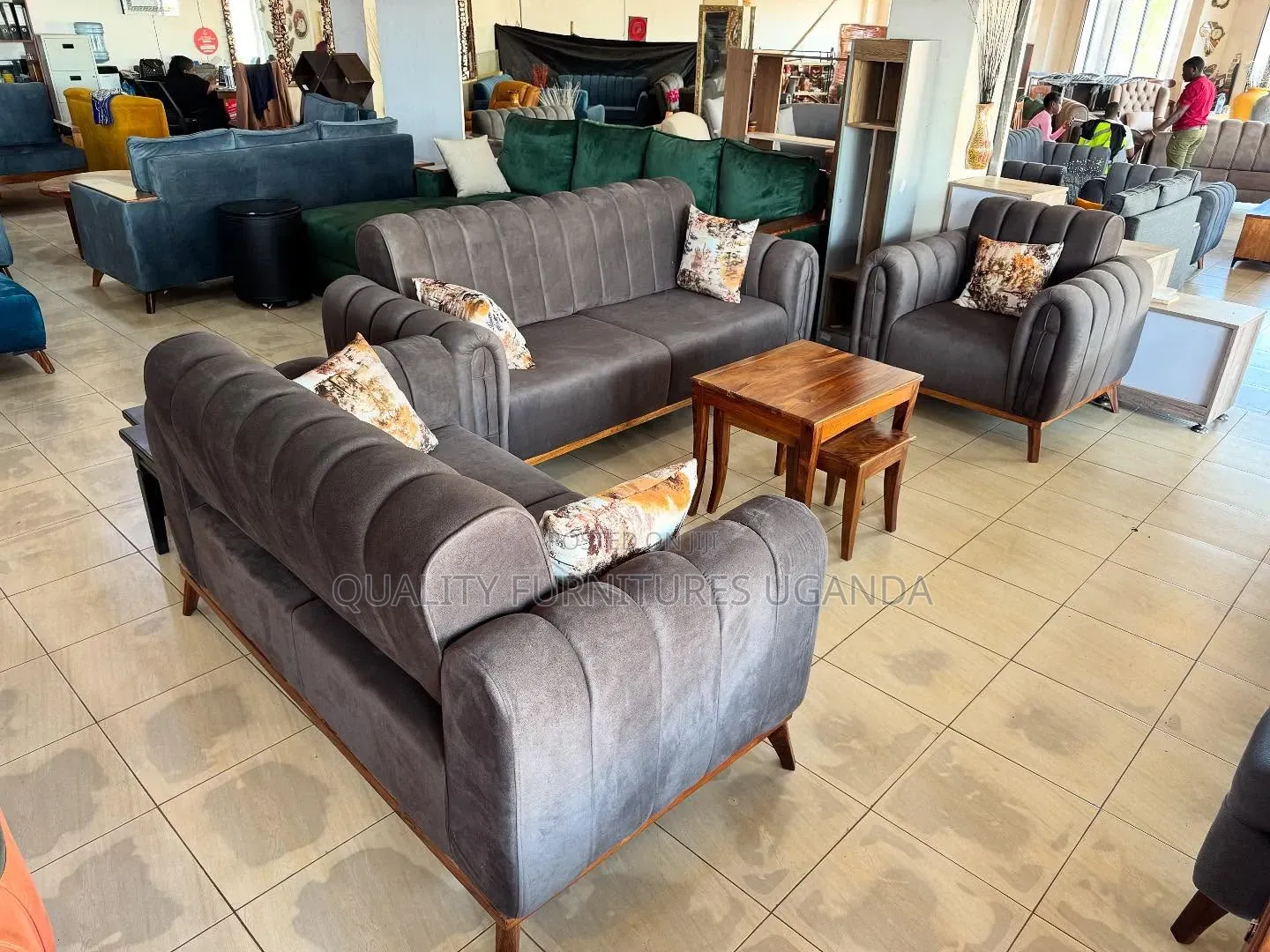 6 Seater Chesterfield Couches