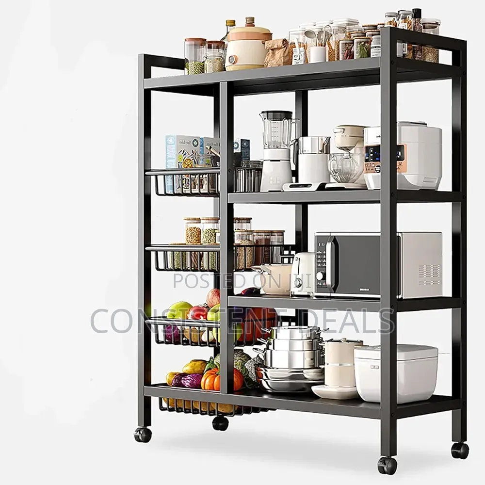 Kitchen Storage Cabinet With Wheels