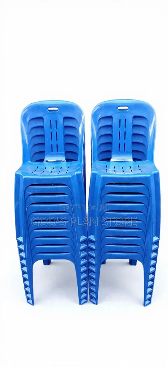 Luna Armless Stackable Plastic Chairs Plastic Chairs
