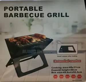 Portable Charcoal Barbecue Grill(48cm×31cm)