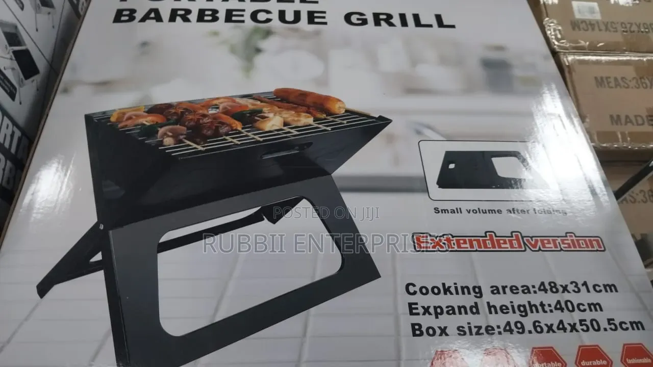 Portable Charcoal Barbecue Grill(48cm×31cm)