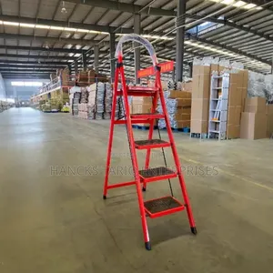 Heavy-duty 5-step Folding Ladder – Step Ladder For Home Office