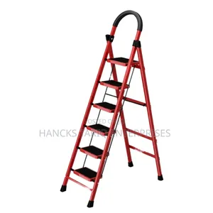 Heavy-duty 5-step Folding Ladder – Step Ladder For Home Office