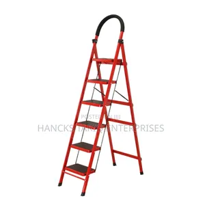 Heavy-duty 5-step Folding Ladder – Step Ladder For Home Office