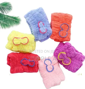 Microfiber Hair Quick Drying Towel Bath Wrap Shower Cap