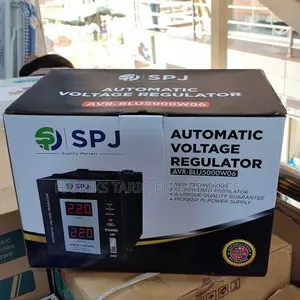 SPJ Automatic Voltage Regulator (Model Avr-Blu5000w06)