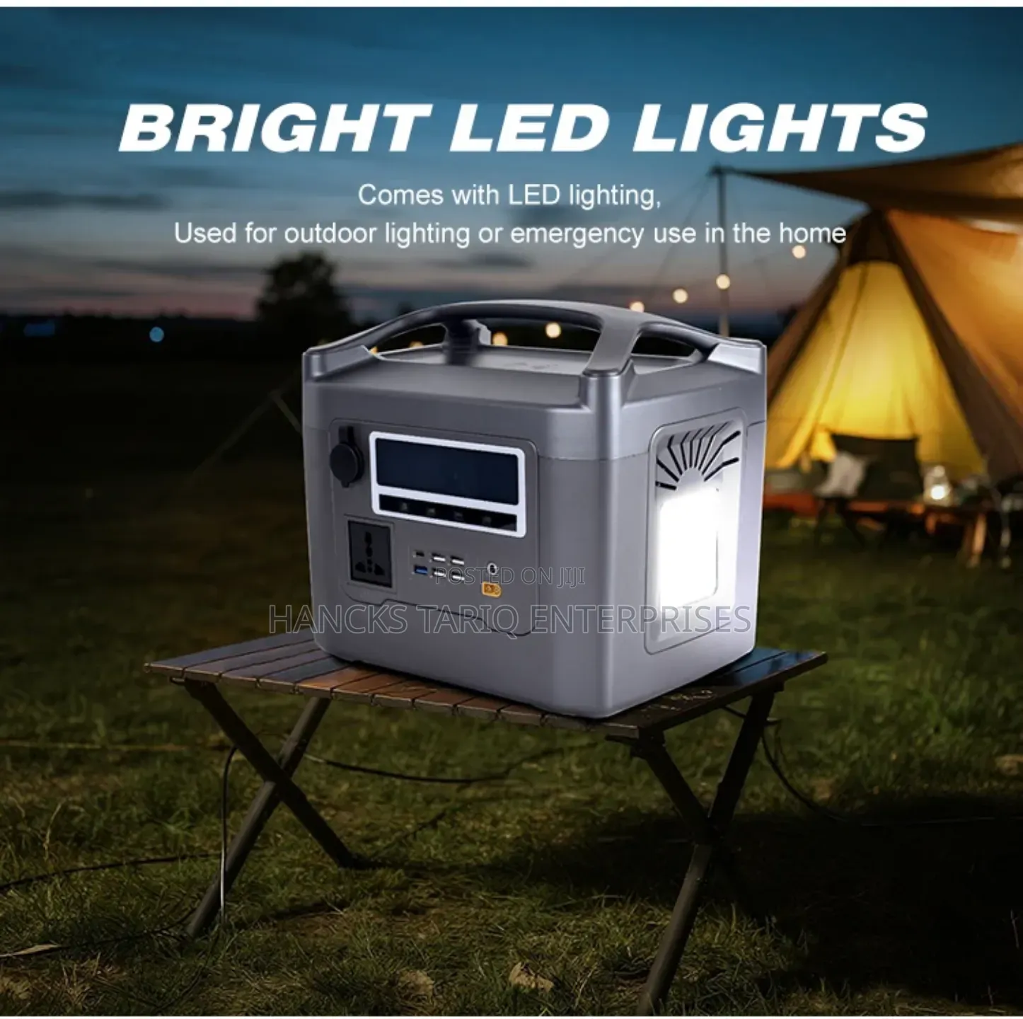 Portable Solar Power Station – Off-Grid Energy Solution